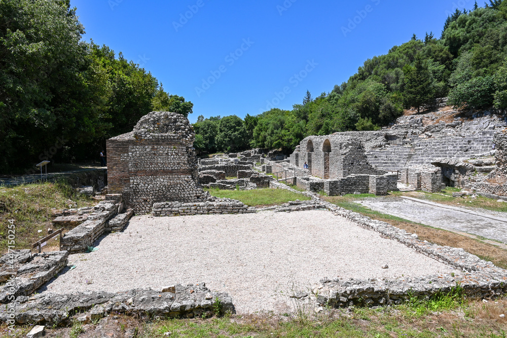 Römische Bäder in Butrint Albanien