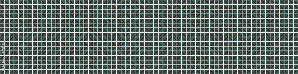 Fototapeta premium Abstract Geometric Pattern generative computational art illustration