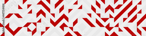 Abstract Geometric Pattern generative computational art illustration