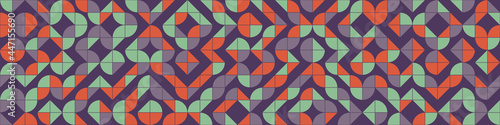 Wallpaper Mural Abstract Geometric Pattern generative computational art illustration Torontodigital.ca