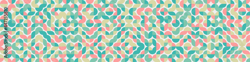 Wallpaper Mural Abstract Geometric Pattern generative computational art illustration Torontodigital.ca