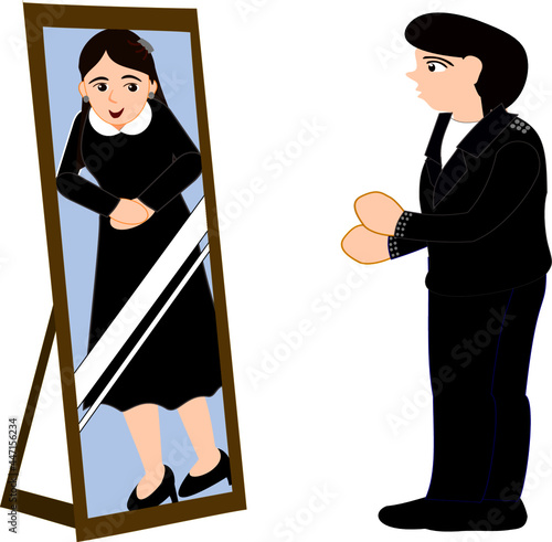 男装する女性
