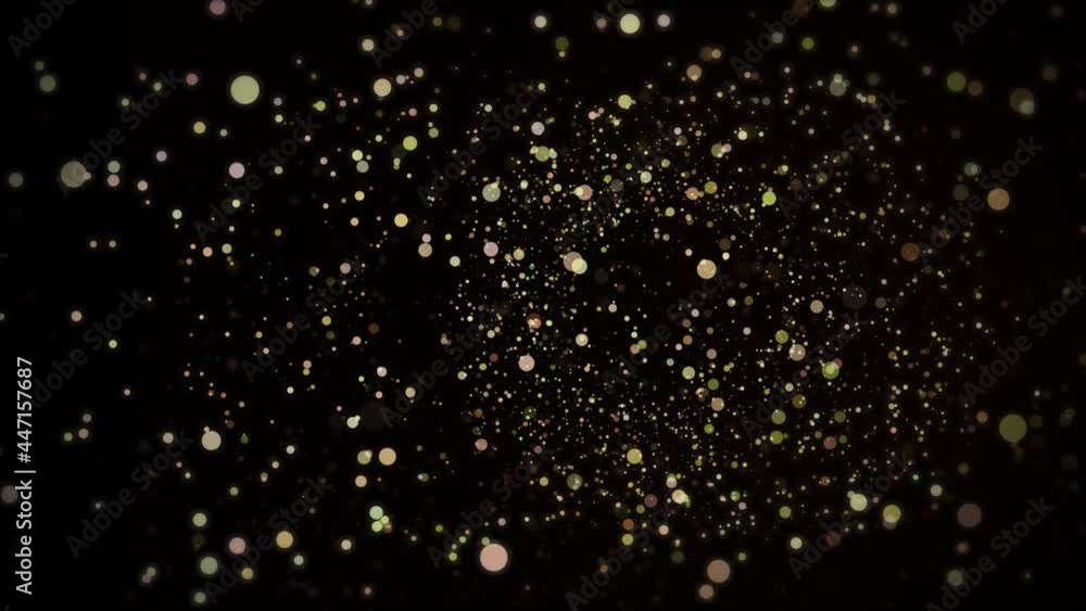 4K 3D gold particles in liquid float and glisten Loop Background. glittering golden particles depth of field and bokeh. glowing particles for holiday presentations. animation. Dust 4K 3D gold particles in liquid float and glisten Loop Background. glittering golden particles depth of field and bokeh. glowing particles for holiday presentations. animation. Dust