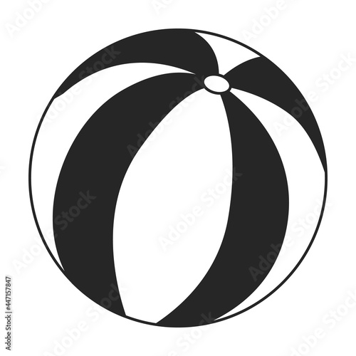 Water mattress vector icon.Black vector icon isolated on white background water mattress.