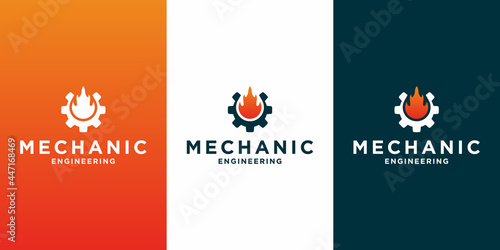 creative automotive logo design template.