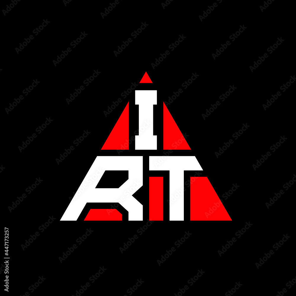 IRT triangle letter logo design with triangle shape. IRT triangle logo design monogram. IRT triangle vector logo template with red color. IRT triangular logo Simple, Elegant, and Luxurious Logo. IRT IRT triangle letter logo design with triangle shape. IRT triangle logo design monogram. IRT triangle vector logo template with red color. IRT triangular logo Simple, Elegant, and Luxurious Logo. IRT
