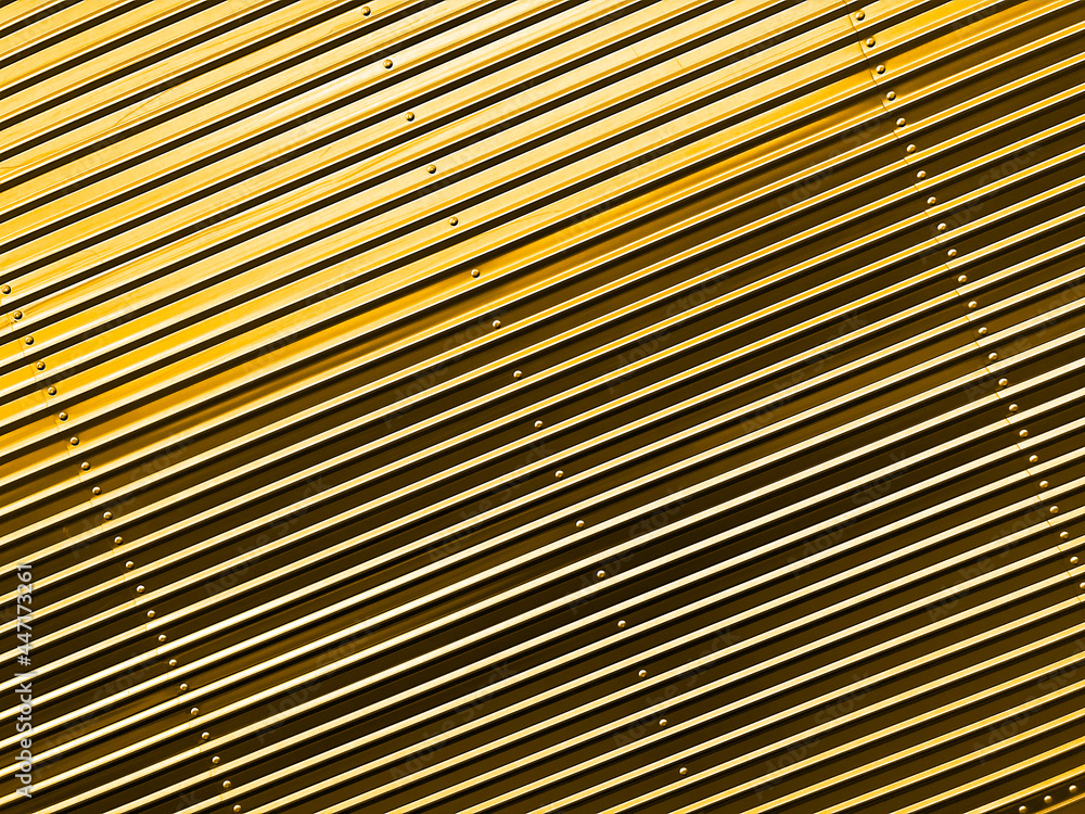 Obraz premium ステンレスのルーバーのテクスチャ素材_c_08