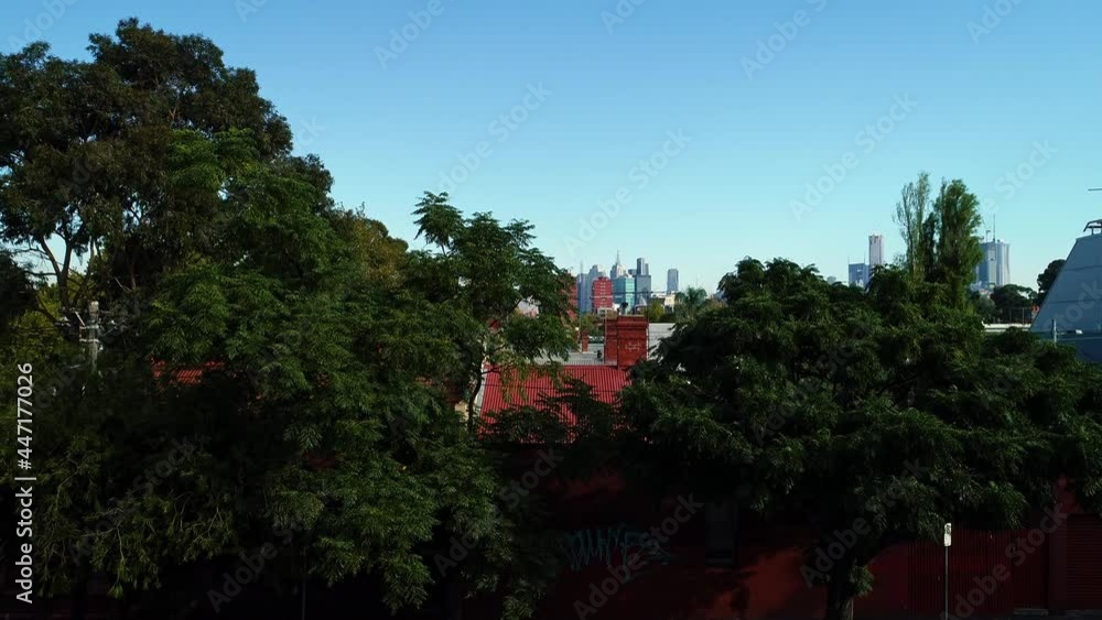 Melbourne City Aerial Sunset Evening Daytime Melbourne City Aerial Sunset Evening Daytime