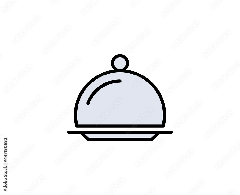Tray flat icon. Single high quality outline symbol for web design or mobile app. Holidays thin line signs for design logo, visit card, etc. Outline pictogram EPS10 Tray flat icon. Single high quality outline symbol for web design or mobile app. Holidays thin line signs for design logo, visit card, etc. Outline pictogram EPS10