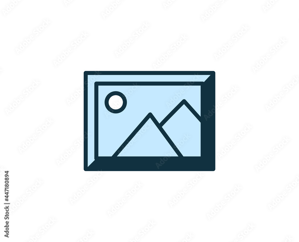 Gallery flat icon. Thin line signs for design logo, visit card, etc. Single high-quality outline symbol for web design or mobile app. Sign outline pictogram. Gallery flat icon. Thin line signs for design logo, visit card, etc. Single high-quality outline symbol for web design or mobile app. Sign outline pictogram.