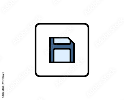 Arm line icon. Vector symbol in trendy flat style on white background. Office sing for design.
