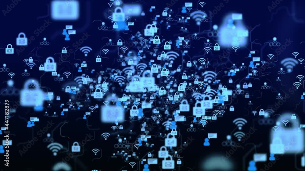 Network Global connection Connecting people zoom in Loop Animation. Internet and social media Technology HUD background. Big data. Social media network connection of people icons with connecting lines Network Global connection Connecting people zoom in Loop Animation. Internet and social media Technology HUD background. Big data. Social media network connection of people icons with connecting lines