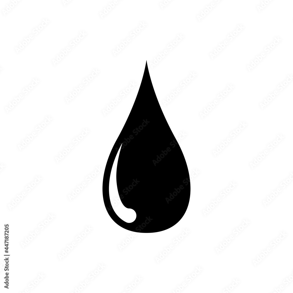 water drop flat icon vector illustration water drop flat icon vector illustration