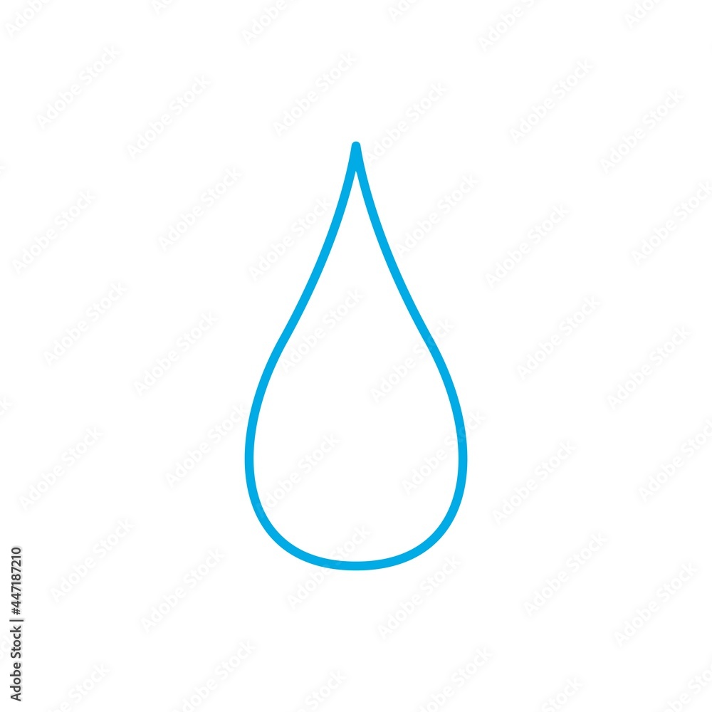 water drop flat icon vector illustration water drop flat icon vector illustration