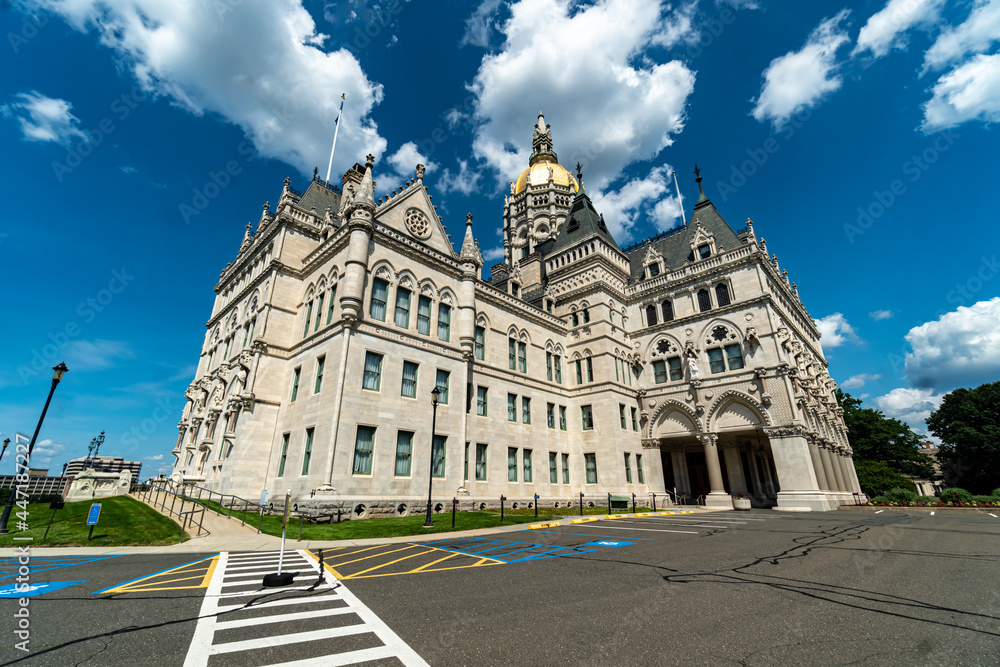 Fototapeta premium Connecticut State Capitol Building - Hartford, CT