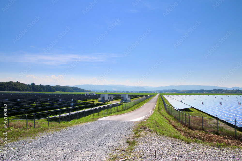 電源地帯・太陽光パネル(福島県・相馬市) 電源地帯・太陽光パネル(福島県・相馬市)