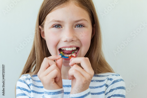 Принти на полотні Dental plate