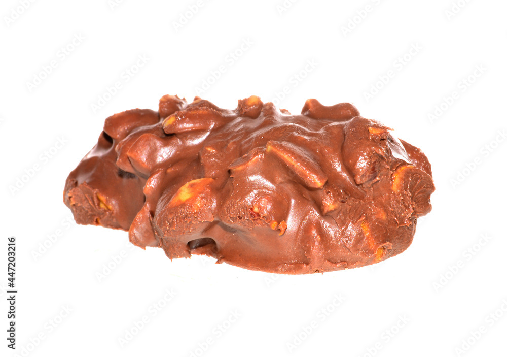 chocolate chip cookie isolated on white background chocolate chip cookie isolated on white background