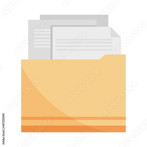 folder with documents