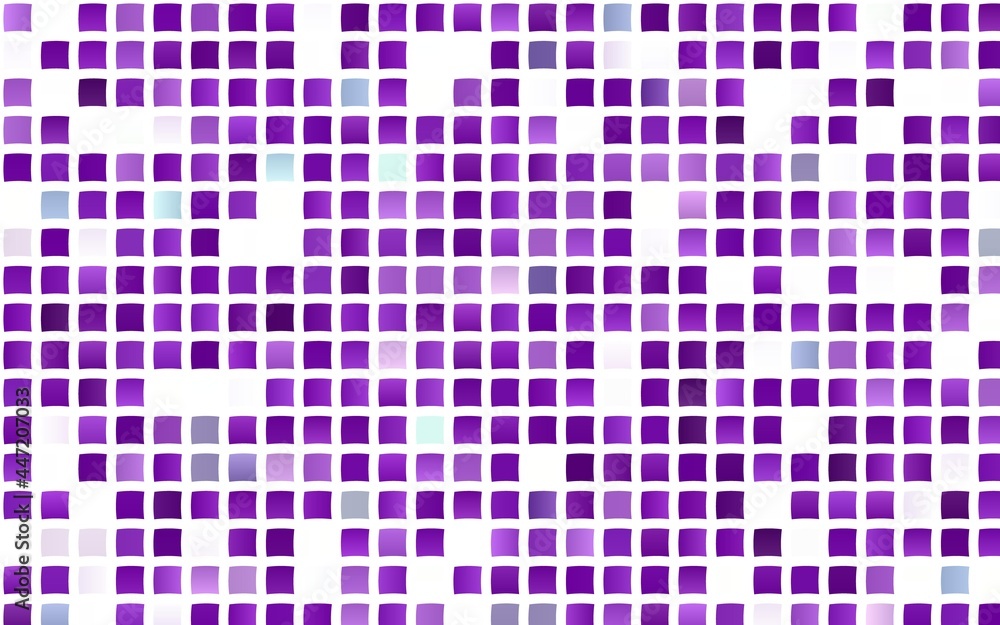 Fototapeta premium Light Purple vector template with crystals, rectangles.