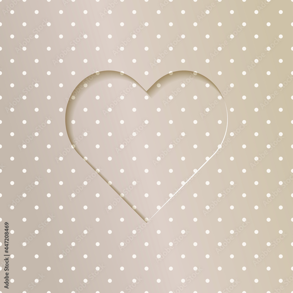 heart on the background heart on the background