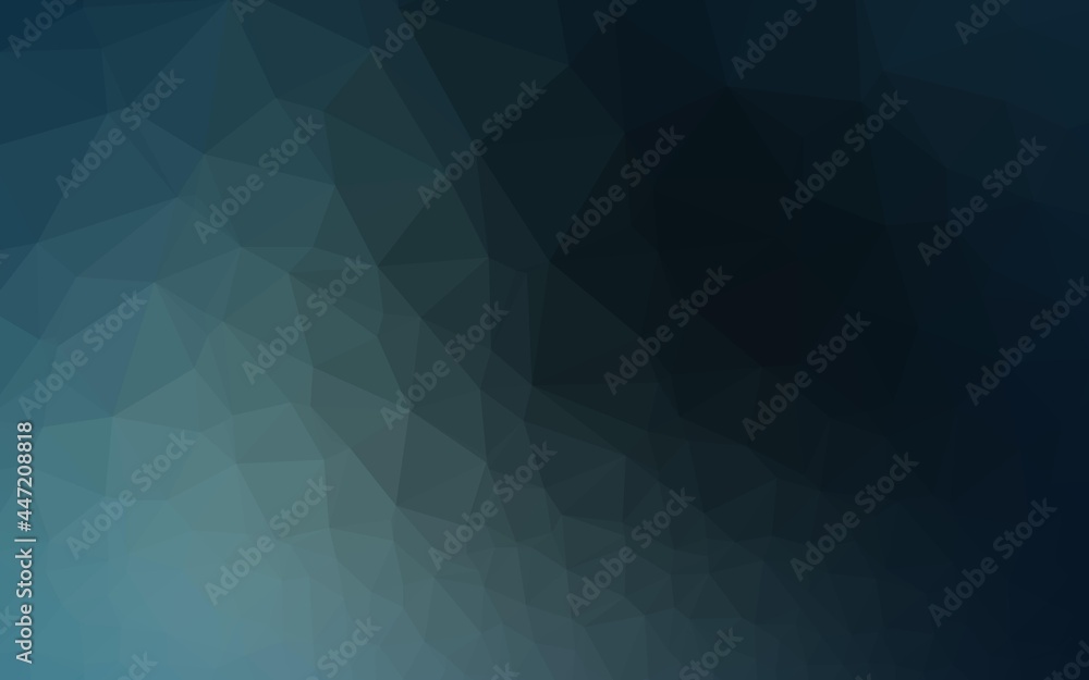 Dark BLUE vector low poly texture. Dark BLUE vector low poly texture.
