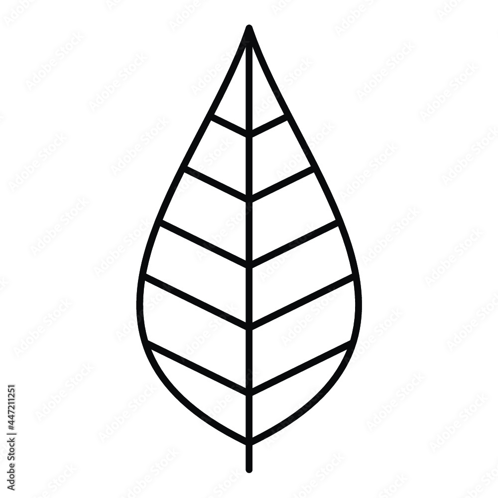 Leaves Outline Vector Leaves Outline Vector