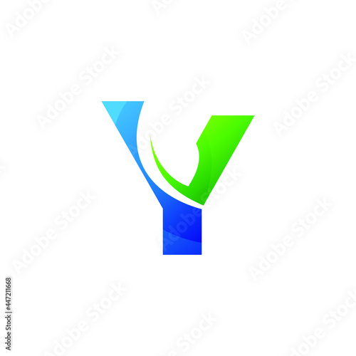 Letter Leaf Logo design