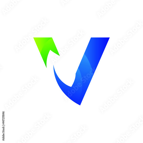 Letter Leaf Logo design