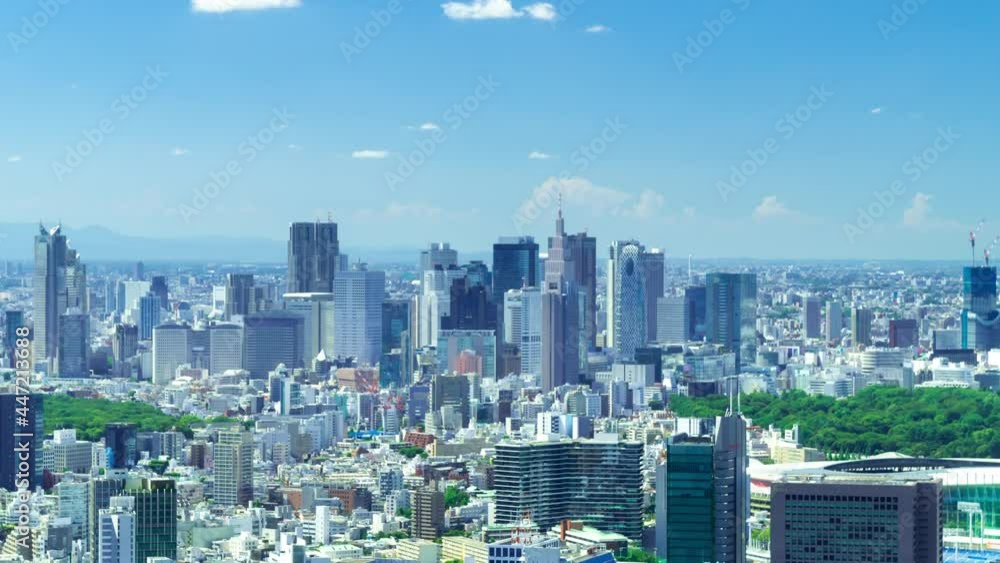 東京タイムラプス Jul.2021 摩天楼高層ビル群を望む 東京タイムラプス Jul.2021 摩天楼高層ビル群を望む