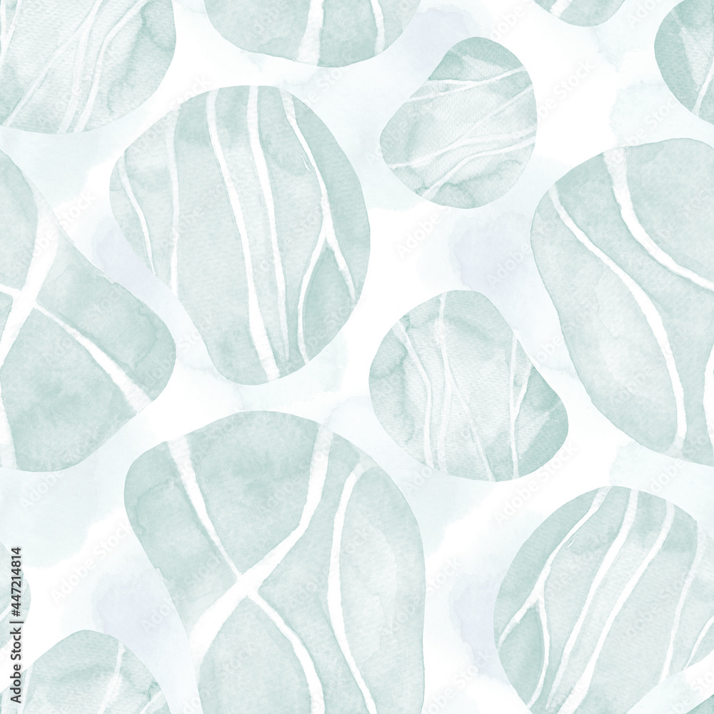 Sea pebbles seamless pattern watercolour. Sea beach surface. Hand drawn painting. Summer Home Decor. Marine underwater background. Dotty stones textile, paper, decoration. Sea pebbles seamless pattern watercolour. Sea beach surface. Hand drawn painting. Summer Home Decor. Marine underwater background. Dotty stones textile, paper, decoration.