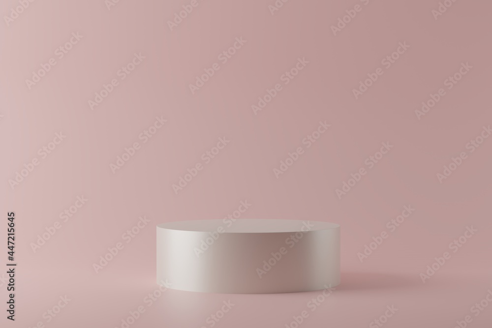 3d render of light circle podium on pastel background. Abstract background with round pedestal. Empty stage for showing product 3d render of light circle podium on pastel background. Abstract background with round pedestal. Empty stage for showing product