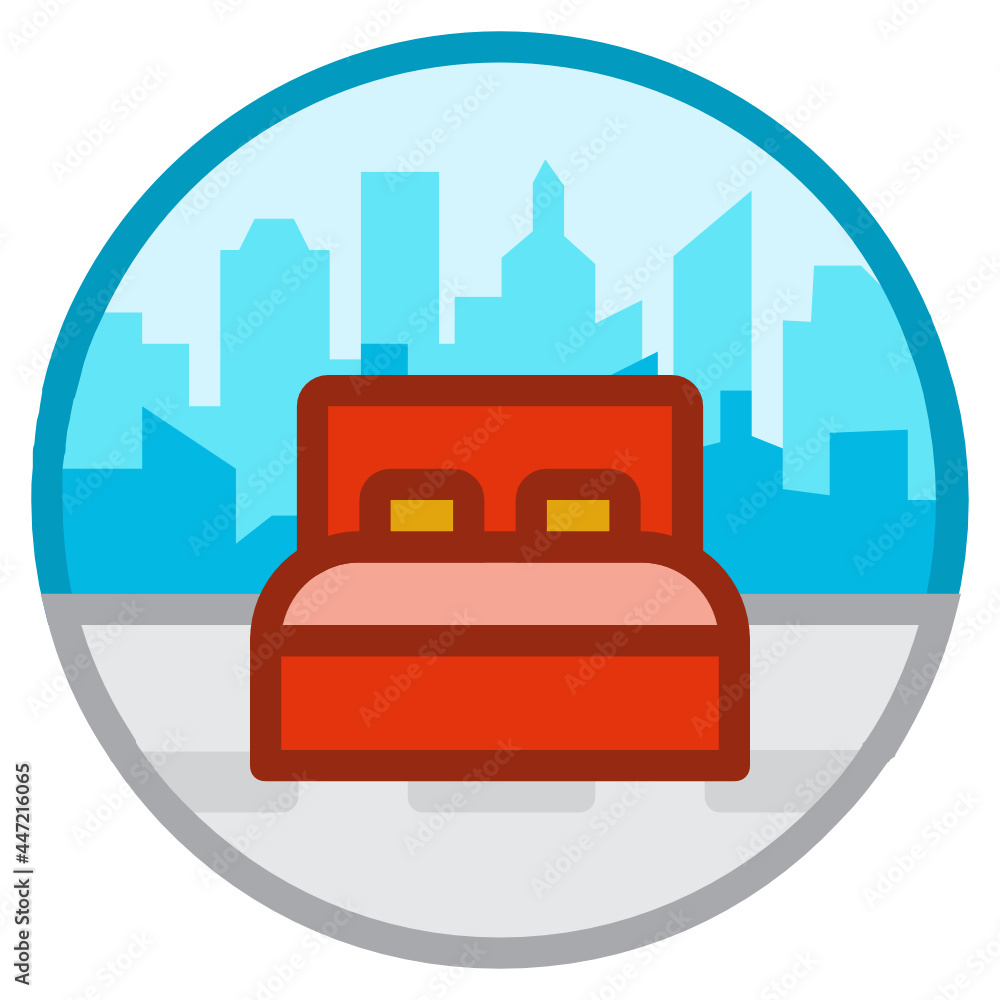 Hotel ,City Tourism filled outline icon. Hotel ,City Tourism filled outline icon.