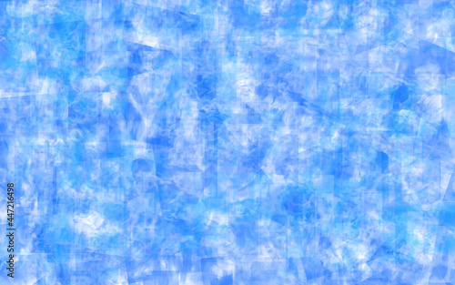 vivid blue watercolor handwriting texture background material