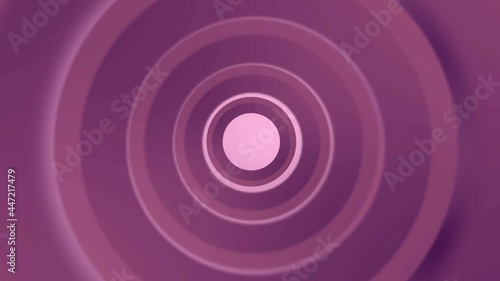 4k light sunny gradient seamless looped animated background. 3d circle rings minimal animation for presentation, event, party text backdrop. Halloween sale. Endless pure transition.