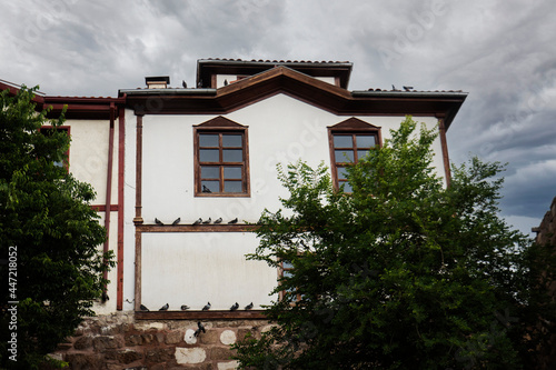 Wallpaper Mural view of historical ankara house under cloudy sky Torontodigital.ca