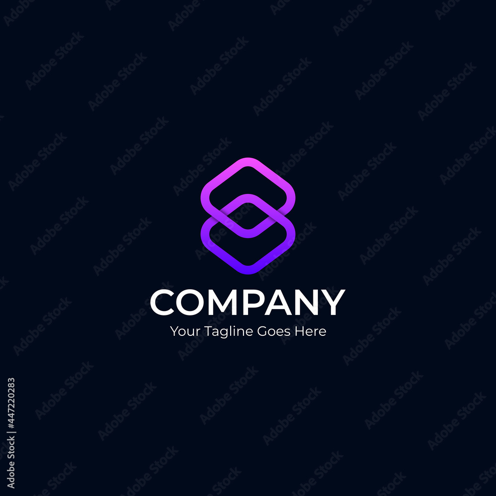 Abstract Stacked Logo Abstract Stacked Logo
