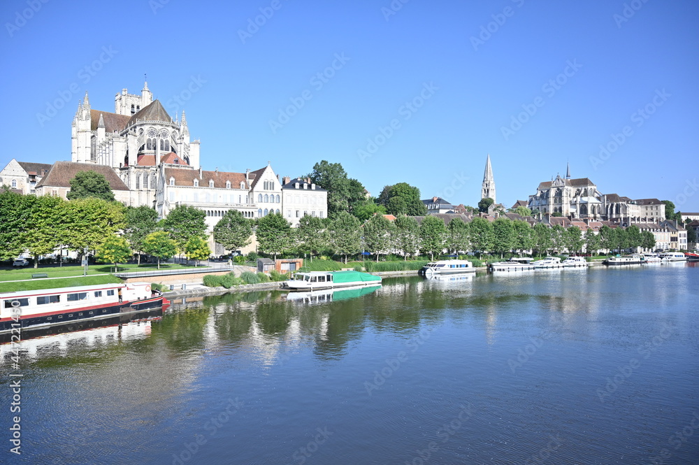 Les quais d'Auxerre
