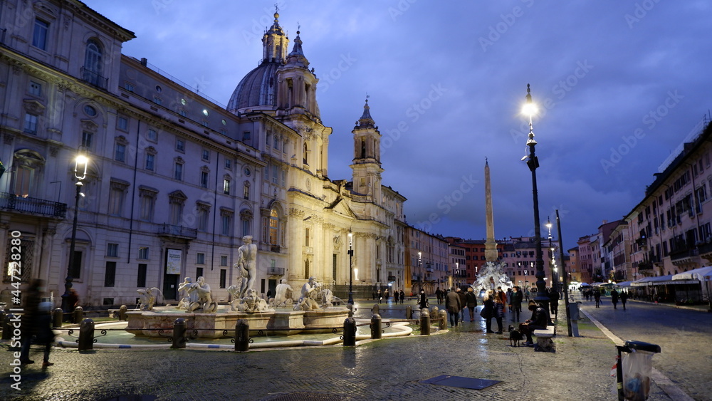 piazza Navona in Rome, Italy