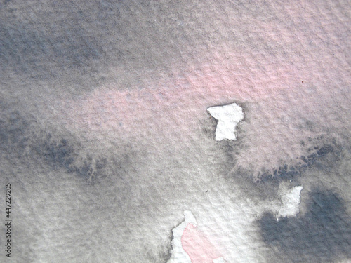 Grey Pink and White Watercolor Background 3, Large Abstract Painting, watercolor textures for designers