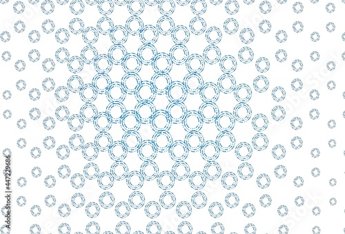 Light blue vector backdrop with dots.