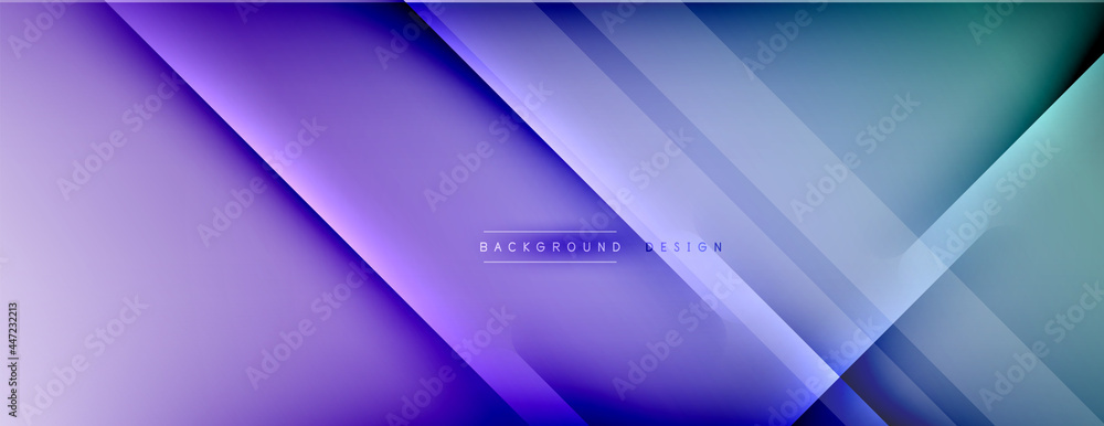 Abstract background. Shadow lines on bright shiny gradient background. Abstract background. Shadow lines on bright shiny gradient background.