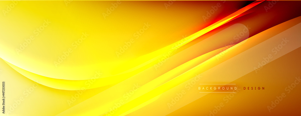 Abstract background - lines composition created with lights and shadows. Technology or business digital template. Trendy simple fluid color gradient abstract background with dynamic Abstract background - lines composition created with lights and shadows. Technology or business digital template. Trendy simple fluid color gradient abstract background with dynamic
