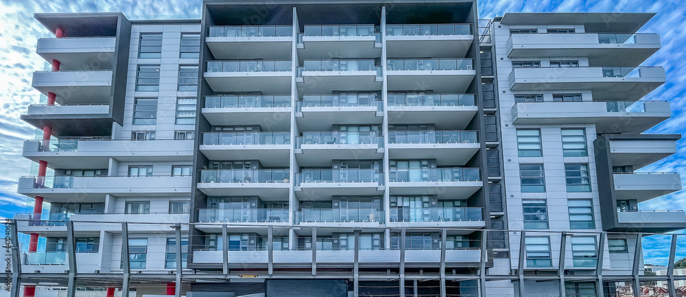 Apartment building in inner Sydney suburb NSW Australia Apartment building in inner Sydney suburb NSW Australia