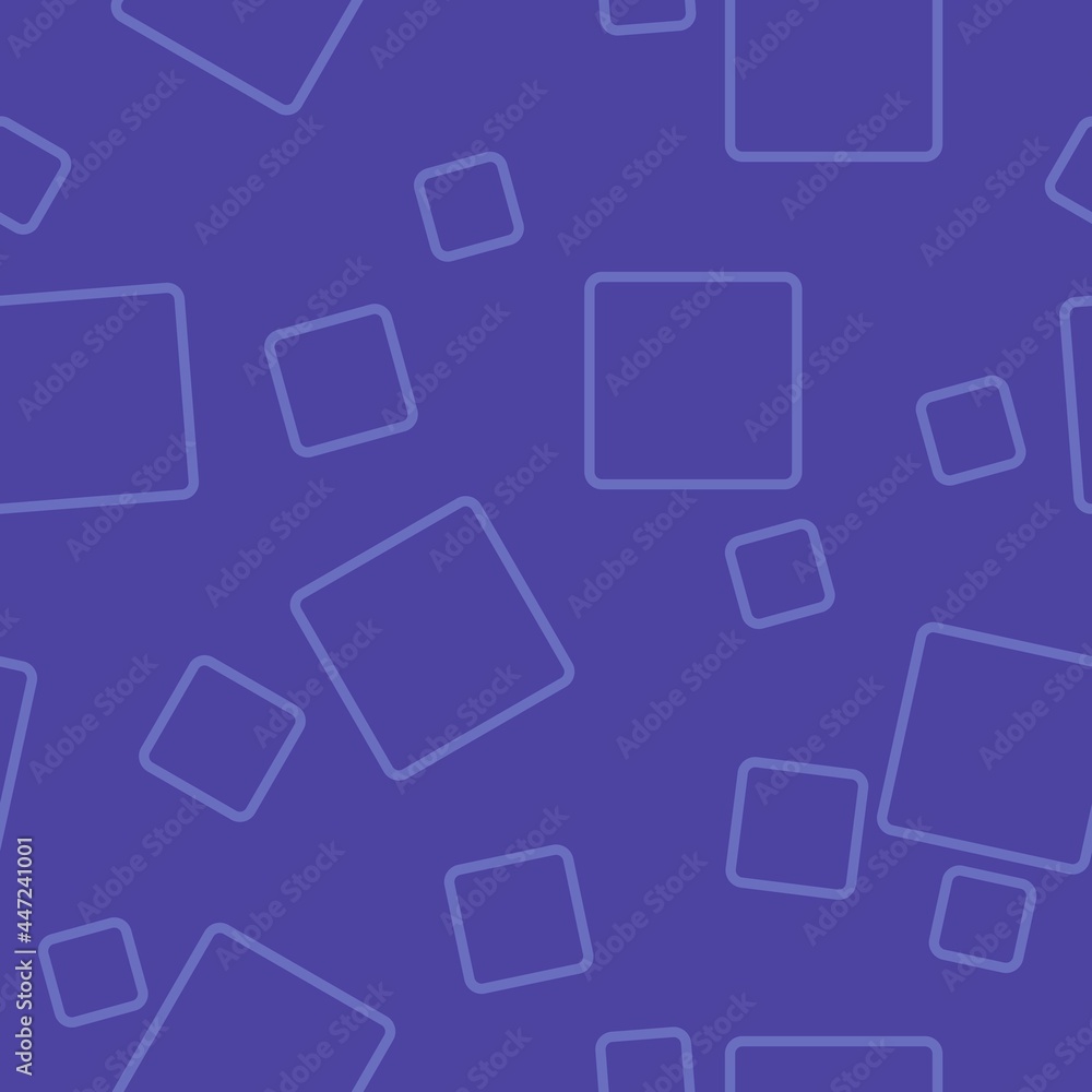 Blue Seamless Pattern. Icon Dynamic composition of figures. Minimal geometric abstract background. Blue Seamless Pattern. Icon Dynamic composition of figures. Minimal geometric abstract background.