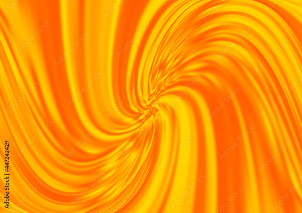 Light Orange vector template with bent ribbons. Light Orange vector template with bent ribbons.
