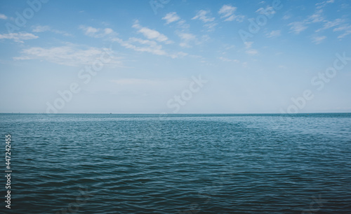 blue sky and sea