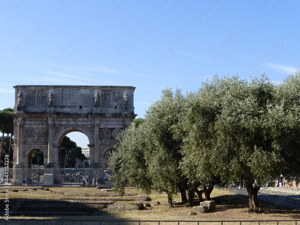 Roma, Italia. Con sus innumerables monumentos.