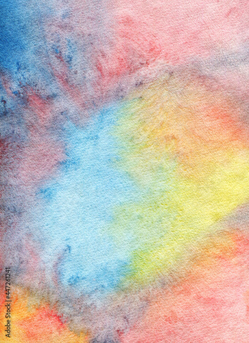Decorative background. Watercolor drawing. Handmade.