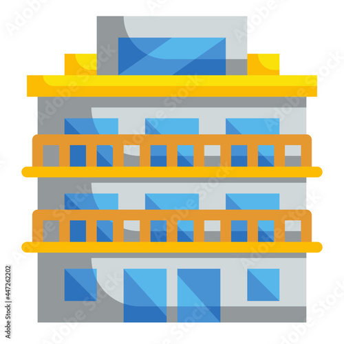residential flat icon
